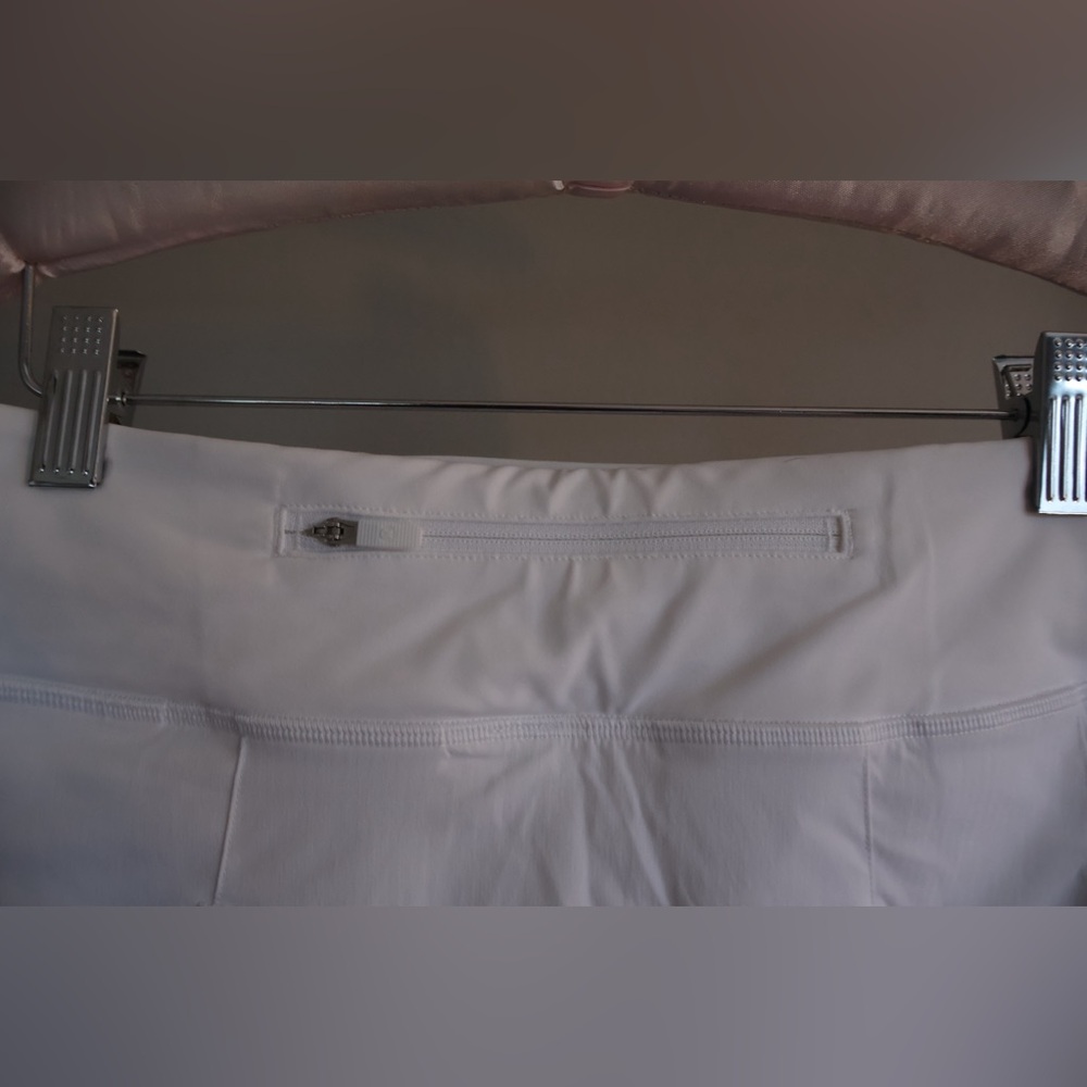 Lululemon White Pace Rival Mid Rise Athletic Skirt - Picture 5 of 6